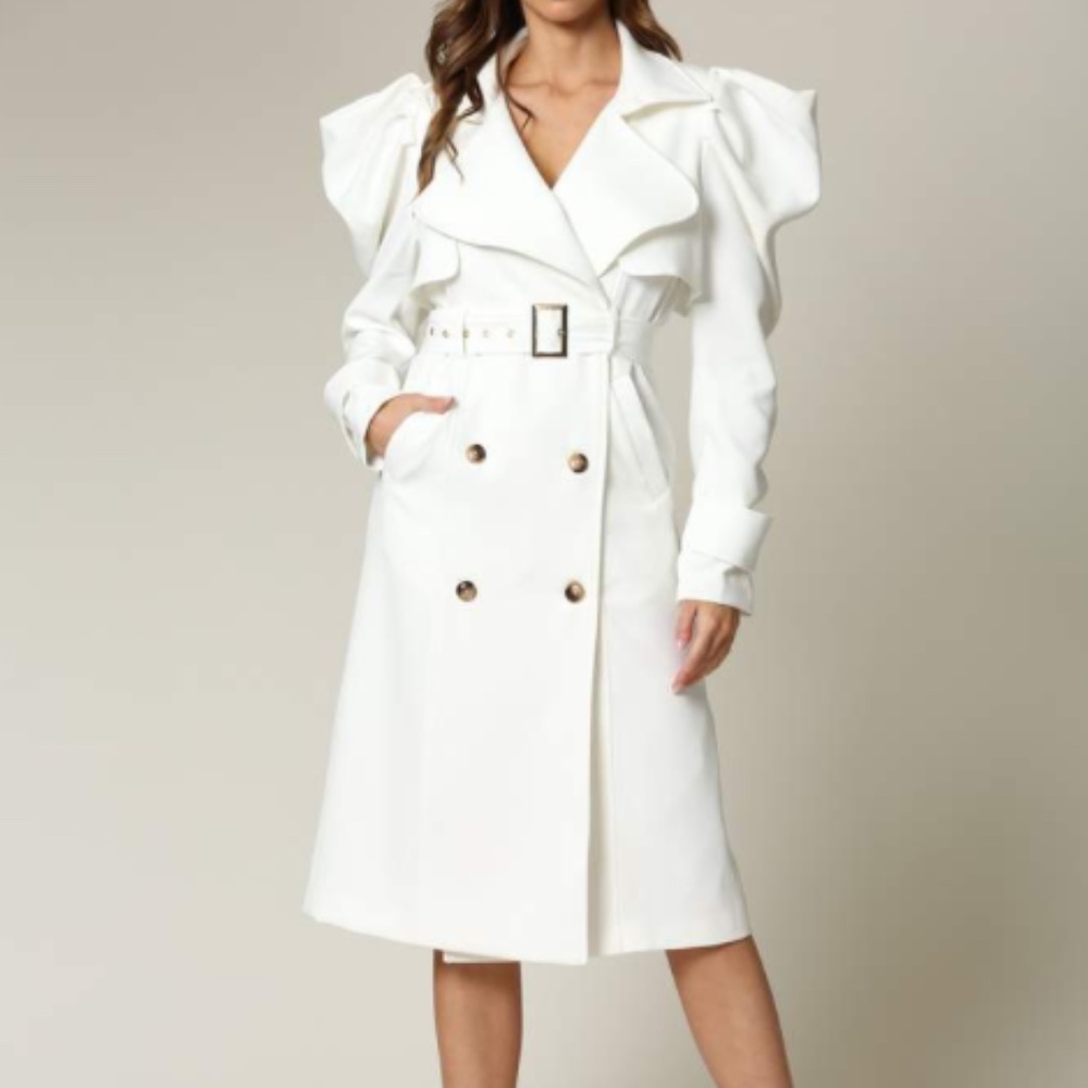 White trench Coat